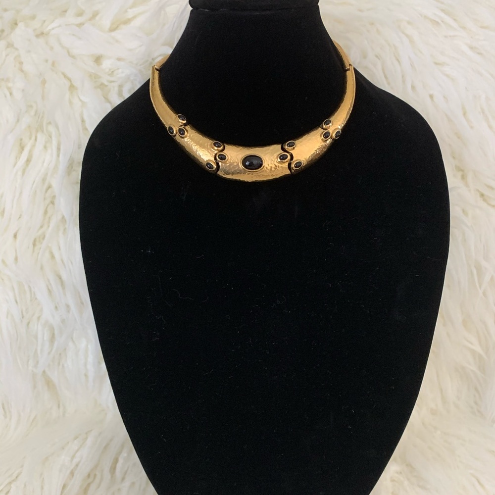 Gold with Black accents
